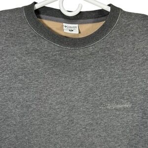 Columbia Sportswear Men's Gray Crew Neck Sweatshirt XL Casual Pullover